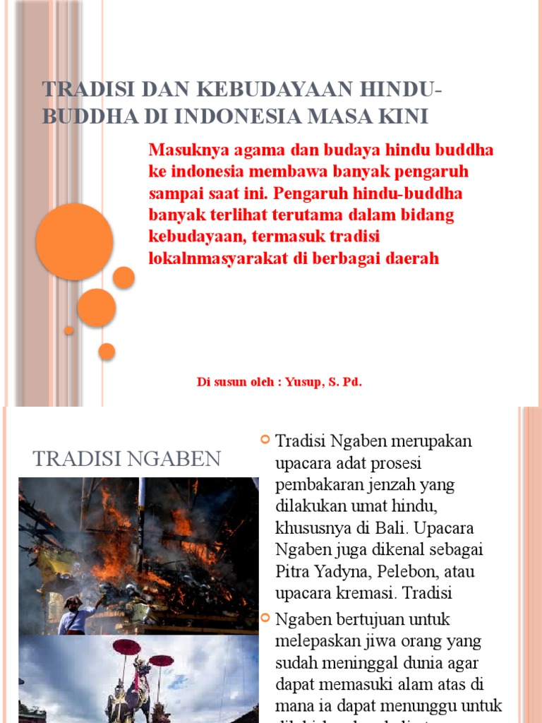 Agama Hindu dan Budha dalam Budaya Indonesia