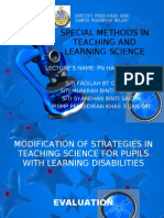Special Methods in Teaching and Learning Science