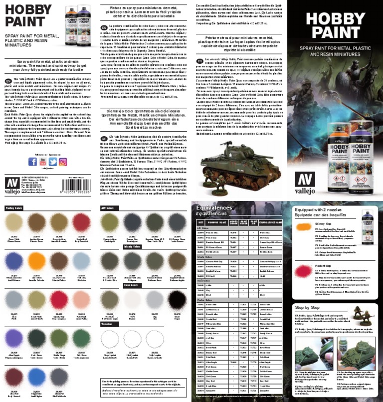 CC063 Hobby - Paint Rev02 Baja | PDF | Color | Diseño gráfico