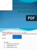 Pertumbuhan Penduduk