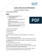 Guia de Requisitos para Aplicar A Las Maestrias de KOICA 2023 (BOLIVIA)