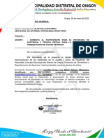 Oficio N°44-2023 - Acreditacion Del Profesional - Muni Ongoy