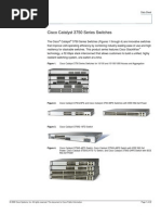 Cisco Catalyst 3750 Series Switches: Data Sheet