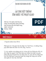 Thuyết trình về Phật giáo