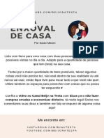 LISTA ENXOVAL DE CASA NOVA - RECEM CASADOS