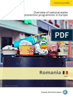 Romania Waste Prevention Country Profile 2021