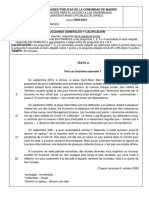 Examen Francés EvAU 2021 Con Soluciones (Acceso)