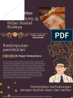 T2-6 Koneksi Antar Materi - Pendidikan Dan Nilai Sosial Budaya