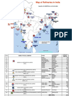 Refineries Map