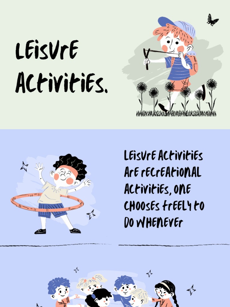 Leisure Activities. PDF