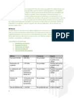 11plantilla Métricas de Calidad