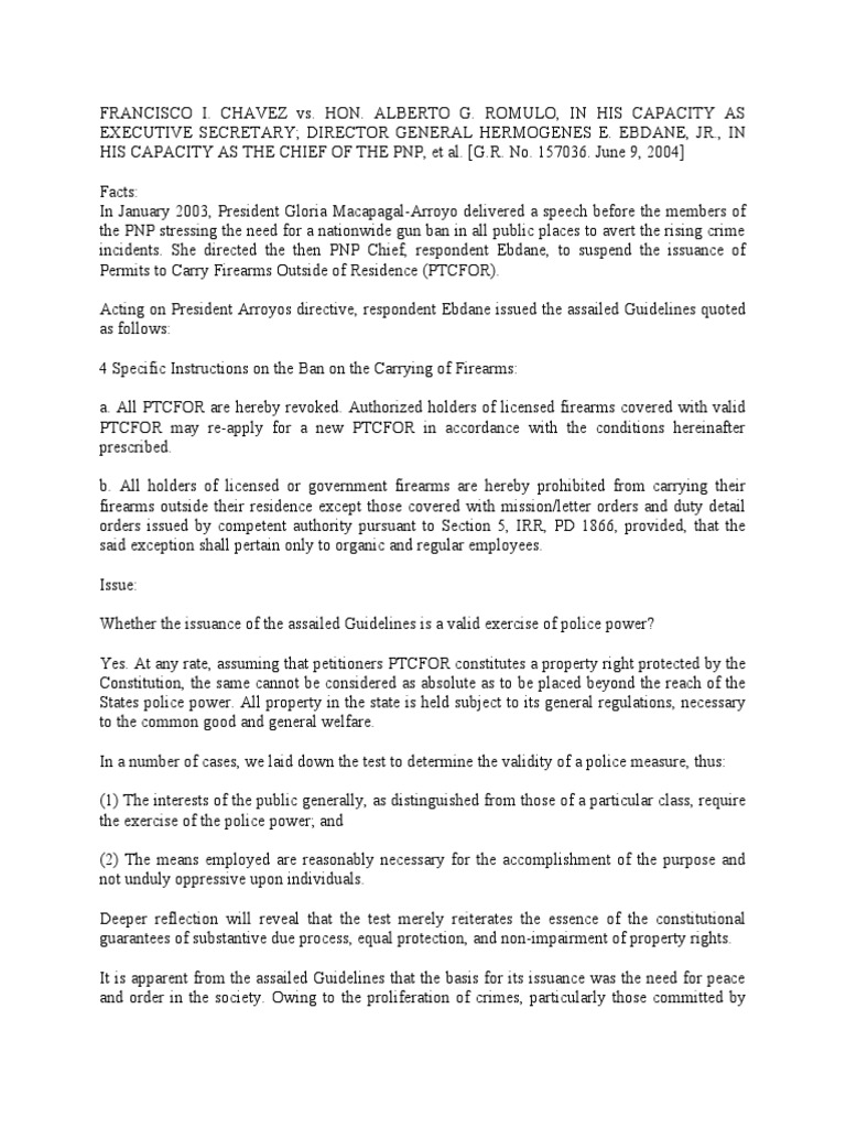 Chavez vs romulo pdf justice crime violence