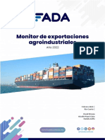 Monitor de Exportaciones Agroindustriales - Febrero 2023