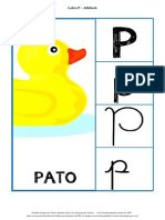 Letra P - Alfabeto