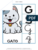 Letra G - Alfabeto
