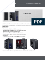 UTF-8 ''Product Sheet - CM 590 III Black