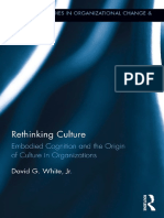 Rethinking Culture - Embodied Cognition and The Origin of Culture in Organizations