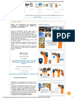 Pistola de Temperatura de Termómetro Infrarrojo Sin Contacto Nubee 8380H 3