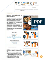 Pistola de Temperatura de Termómetro Infrarrojo Sin Contacto Nubee 8380H