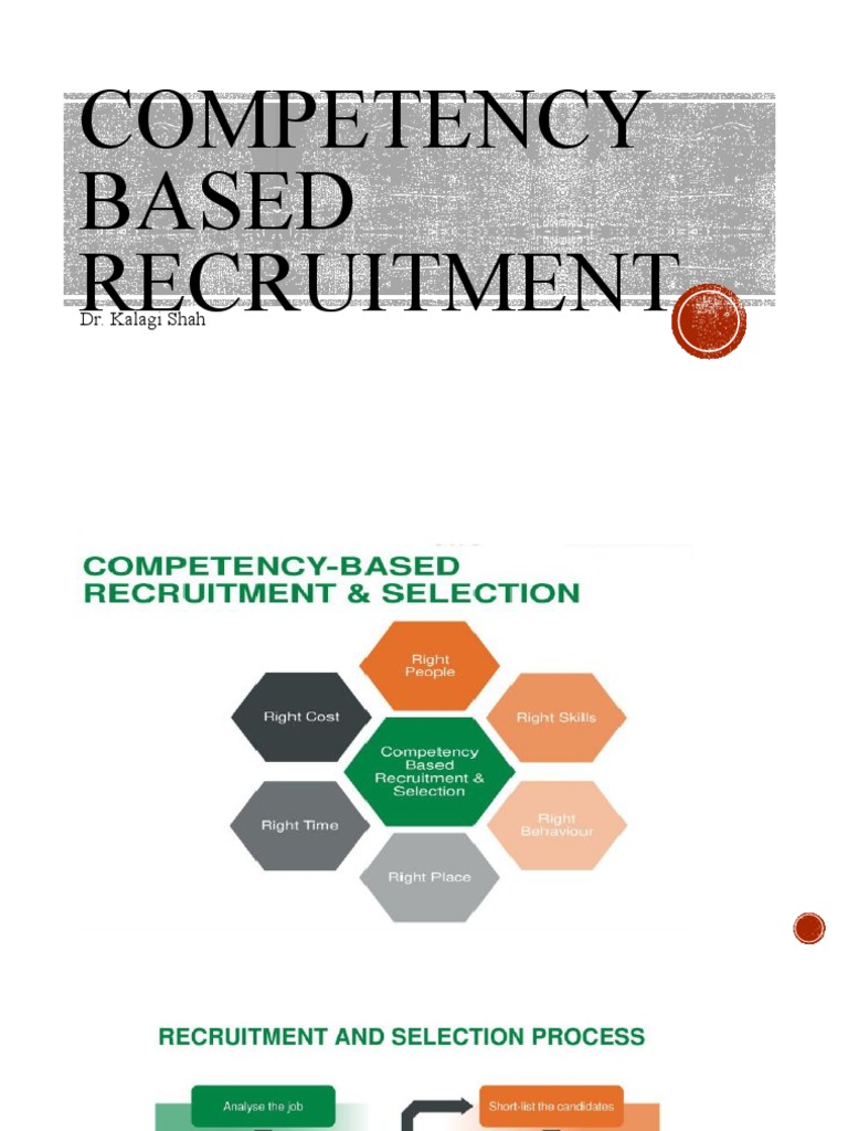 Competency Based Recruitment | PDF