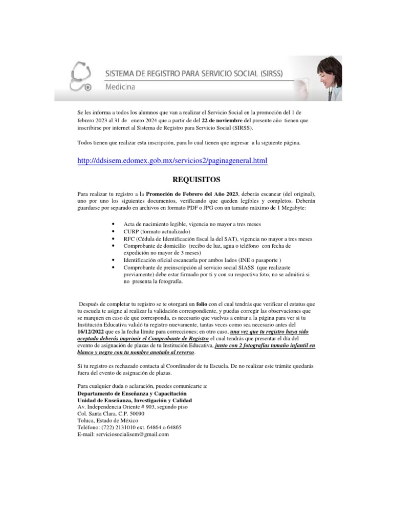 Inscripción Servicio Social 2023-2024 | PDF | Finanzas y dinero