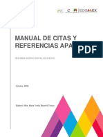 Manual de Citas y Referencias APA, ADE, 061022