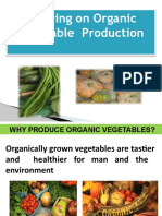 Organic Vegetable Production DepEd