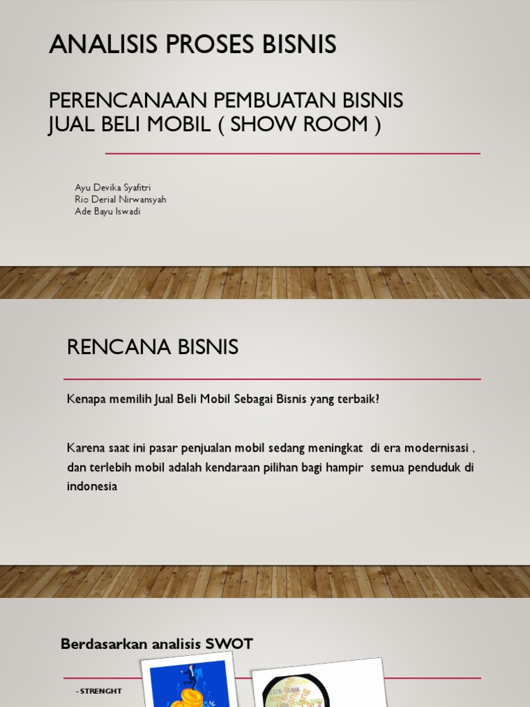 Analisis Proses Bisnis | PDF | Bisnis | Pengelolaan Keuangan & Uang