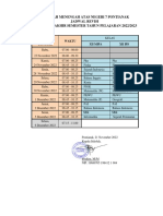 Jadwal PAS 2022 NEW