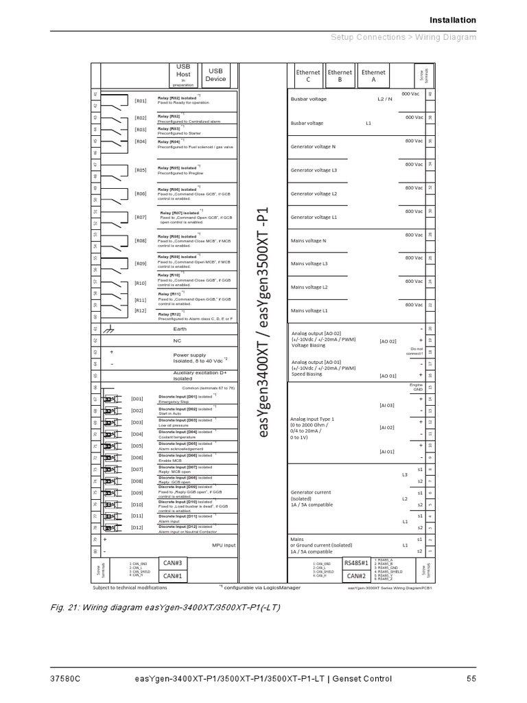 3500XT Wiring | PDF | Relay | Alternating Current