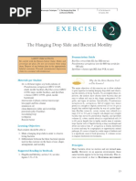Hanging Drop Method for Microbial Motility | PDF | Applied And ...