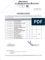 Scheme of Study M.Phil PHD New Admission Fall 2022