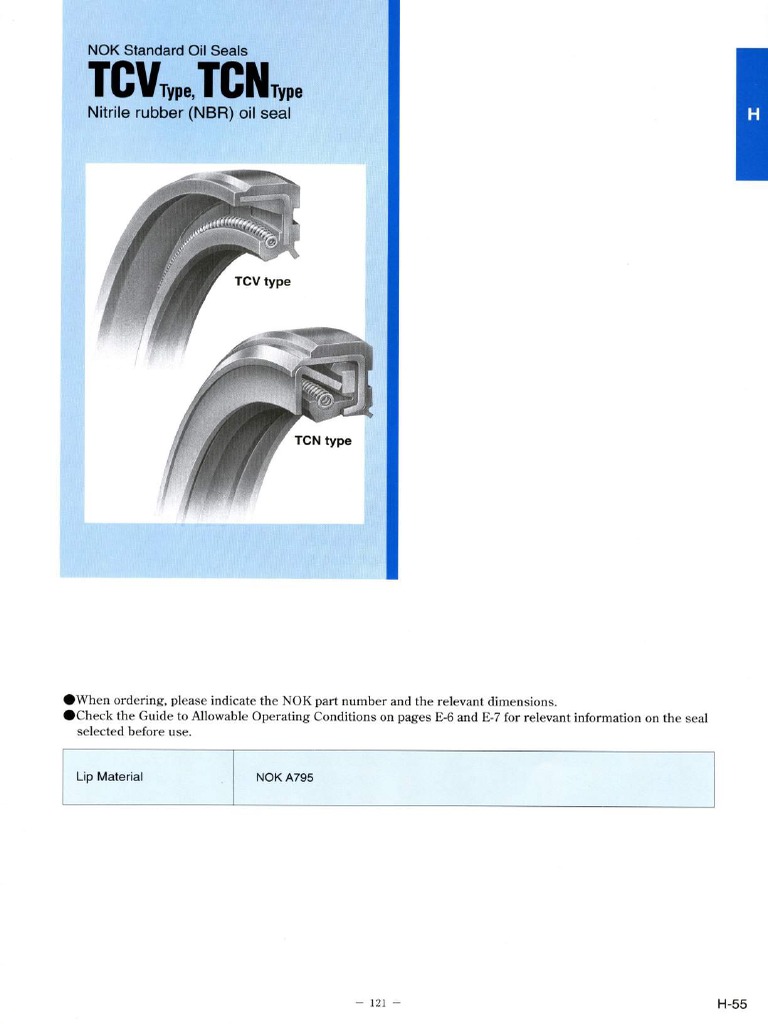 Oil Seals PDF