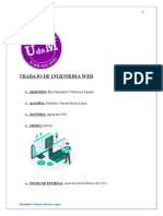 Trabajo de Ingenieria Web