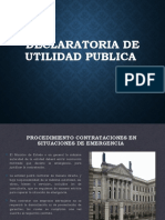 Declaratoria de Utilidad Pública 16