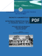 2do PROYECTO - HUMANISTICO - Nº1-2022