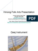 Hmong Folk Arts Presentation