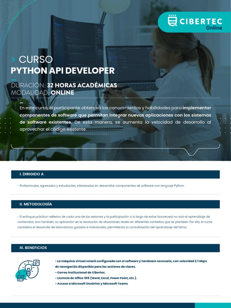 PYTHON API DEVELOPERsss | PDF | Software de la aplicacion | Microsoft ...