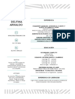 Curriculum Vitae Delfina