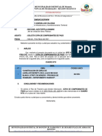 Informe N°120 Solicito Copia de Comprobantes de Pago I.E Agua Blanca