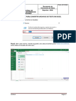 Pasos Convertir Texto A Excel