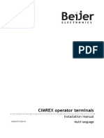 CIMREX-Terminal 5-91 InstallationManual MA00557F