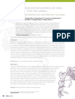 Caracterización Bioquímica de Vino CON Vitis Vilifulia L