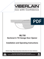 ML750 Installation Manual