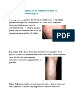 Signos Dermatológicos