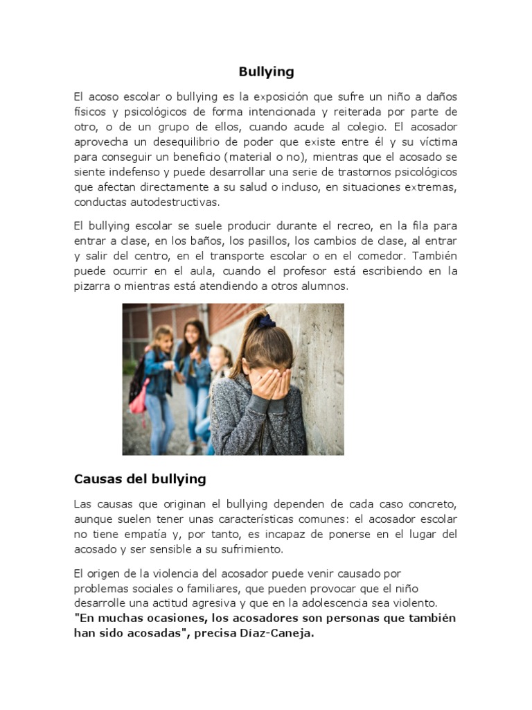 Bullying y Letra de Canciones | PDF | Sicología