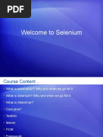 Selenium Introduction