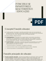 Functiile Educatiei