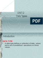 Part II Datatypes