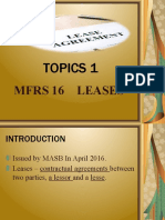 Topics 1 Mfrs 16 Lease 2023